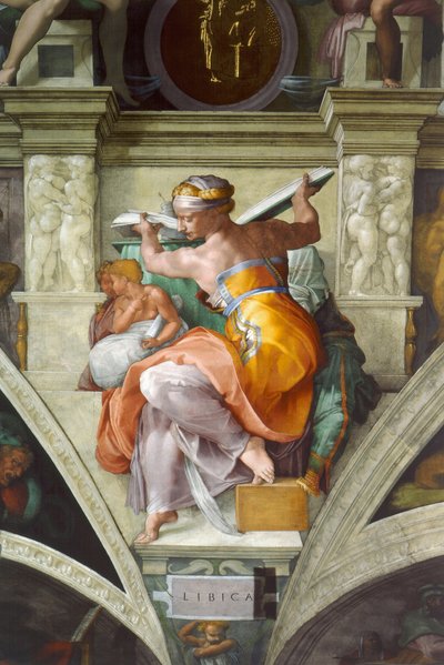Libyan Sibyls by Michelangelo Buonarroti